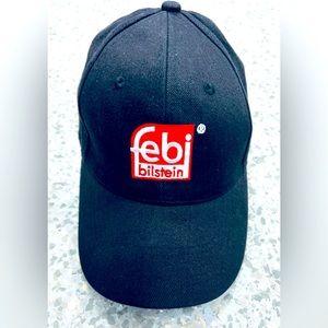 FEBI BILSTEIN Authentic Baseball Cap for Mens. Color Black.